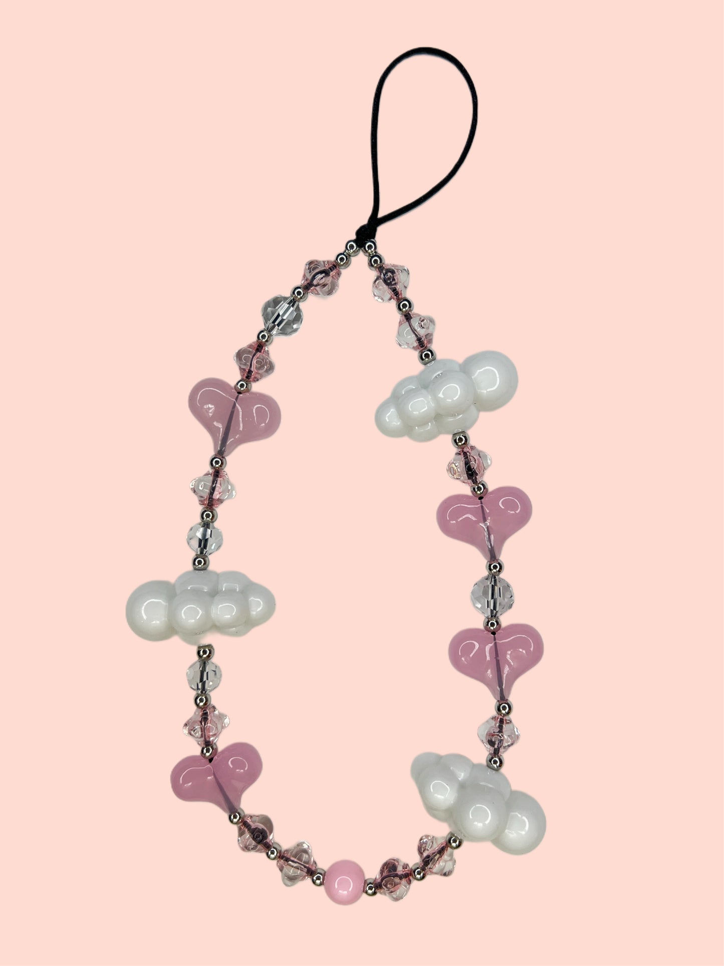 Pink Puff Floating Dreams Phone Charm